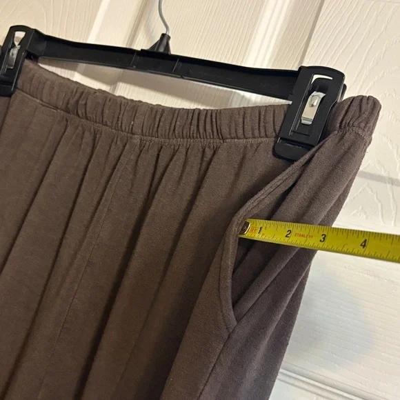 Bryn Walker Brown Relaxed Fit Pants with pockets Sz M - Picture 7 of 10